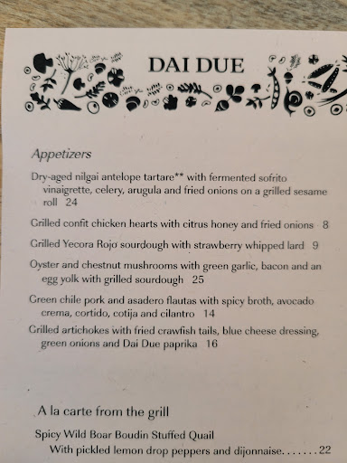 American Restaurant «Dai Due», reviews and photos, 2406 Manor Rd, Austin, TX 78722, USA