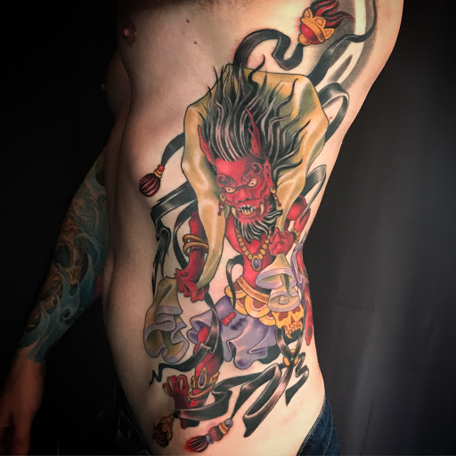 Explore february birth tattoo ideas, creative tattoo ideas in San Diego, available at Bearcat Tattoo Gallery