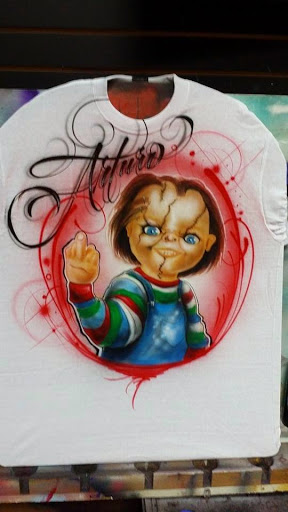 Airbrushing Service «Midwest Ink Airbrushing & Custom T-shirt Screen Print Shop», reviews and photos, 4733 S Ashland Ave, Chicago, IL 60609, USA