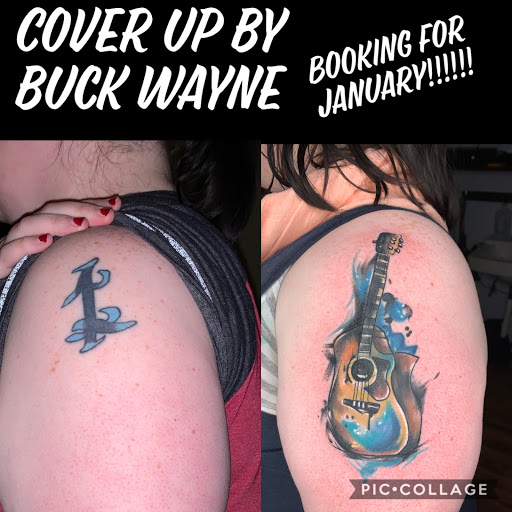 Explore ninja tattoo ideas, creative tattoo ideas in Murfreesboro, available at Middle Tennessee Tattoo Co.
