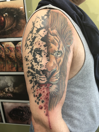 Explore morbid tattoo ideas, creative tattoo ideas in Rochelle Park, available at Ser Tattz Art Studio