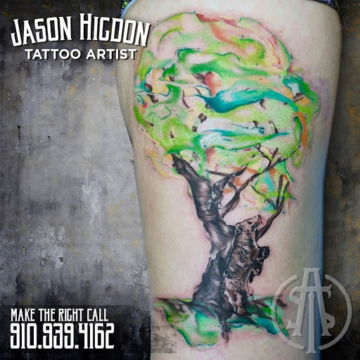 Explore ares god of war tattoo ideas, creative tattoo ideas in Jacksonville, available at American Tattoo Society of Jacksonville