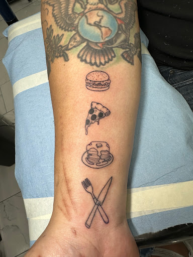 Explore 3 friends tattoo ideas, creative tattoo ideas in Lockeford, available at Lucky You Tattoos Lockeford