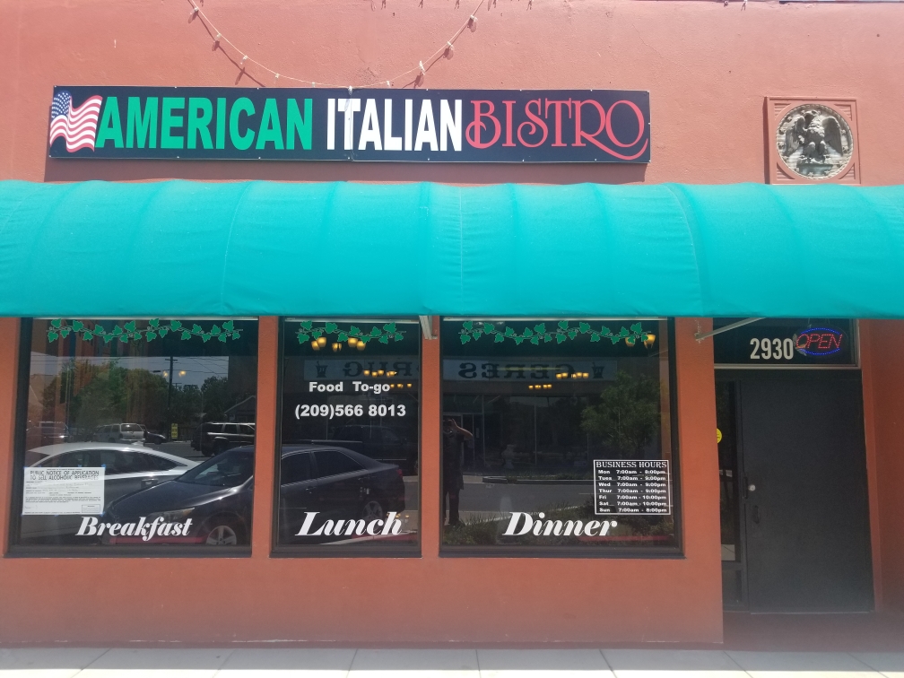 American Italian Bistro Restaurant 95307