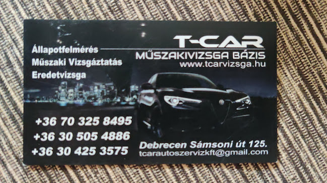 T.Car Autószerviz - Autószerelő