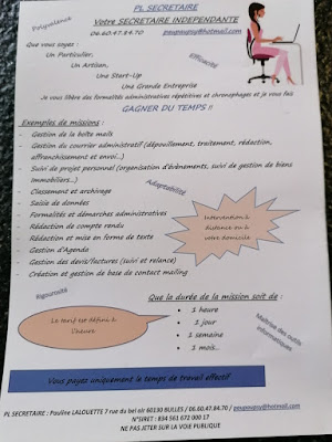 PL SECRETAIRE à Bulles
