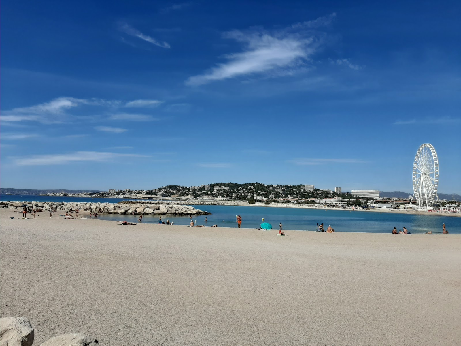 Photo of Huveaune Beach with bright sand surface
