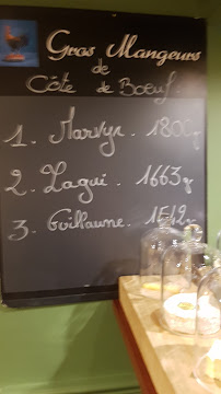 Parfum Poivre à Granville menu