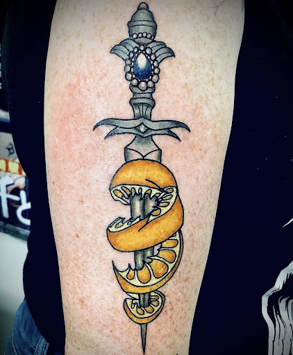 Explore baseball tattoo ideas for men, creative tattoo ideas in Rowlett, available at Fresh Image Tattoo Studios