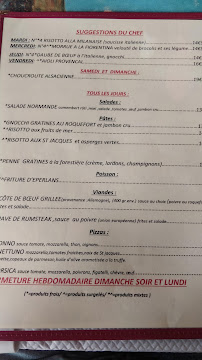 Roma à Saint-Raphaël menu