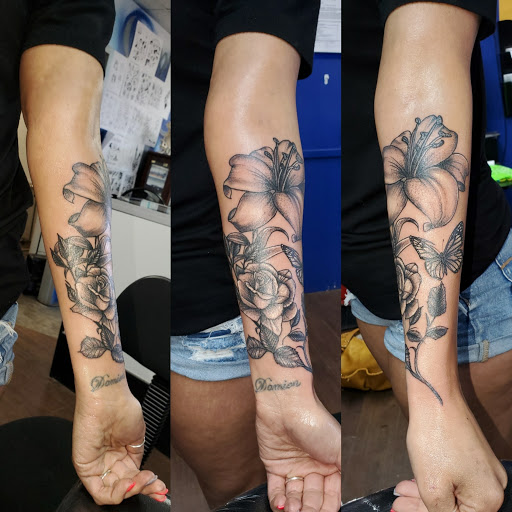 Explore be still tattoo ideas, creative tattoo ideas in Lubbock, available at Sinners & Saints Art Company