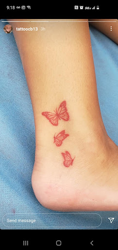 Explore cross forearm tattoo ideas, creative tattoo ideas in Houston, available at 333 Tattoo Studio HTX