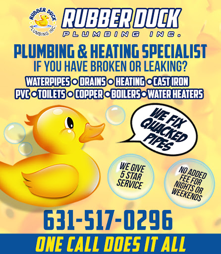 Plumber «Rubber Duck Plumbing Inc.», reviews and photos, 1265 Montauk Hwy, Copiague, NY 11726, USA