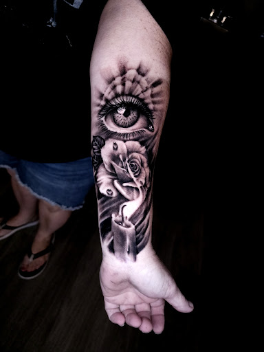 Explore capricorn tattoo ideas for females, creative tattoo ideas in College Station, available at Legacy Tattoo Lounge