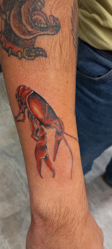 Explore godzilla tattoo ideas, creative tattoo ideas in Fredericksburg, available at Tattoo Maker Custom ink 2