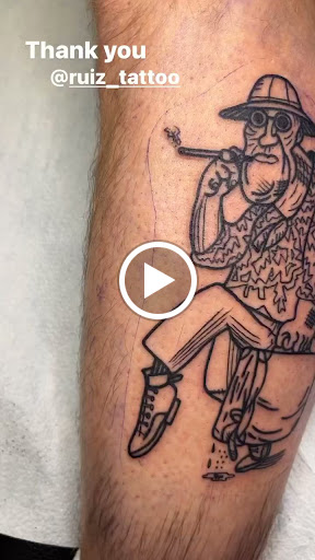 Explore charlie brown tattoo ideas, creative tattoo ideas in Modesto, available at Dying Art Tattoo