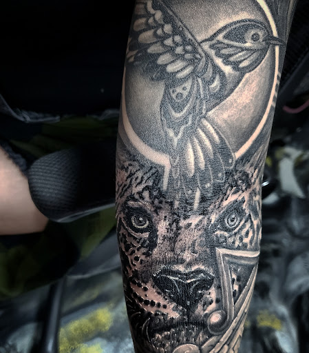 Explore pooh tattoo ideas, creative tattoo ideas in Colton, available at Vengeance Ink Tattoo & body piercing