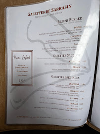 Crêperie Crêperie des Dames à La Rochelle - menu / carte