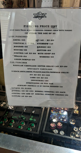 Body Piercing Shop «Atomic Tattoos», reviews and photos, 459 Brandon Town Center Dr, Brandon, FL 33511, USA