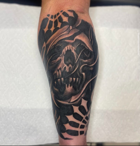 Explore inner bicep tattoo ideas, creative tattoo ideas in Myrtle Beach, available at Dr Ink Tattoo
