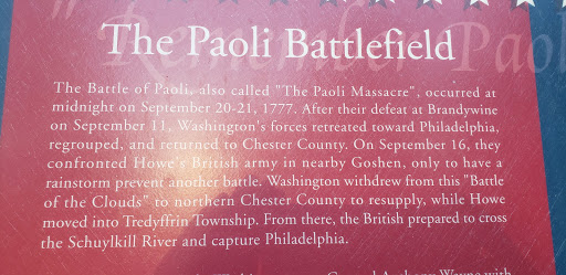 Battle Site «Paoli Battlefield Historical Park», reviews and photos, Monument Ave & Wayne Ave, Malvern, PA 19355, USA