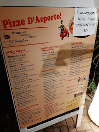 Restaurant La Bottiglieria Rabaja à Legnano (le menu)