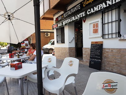 Bar Restaurante Campanillo - Av. Miguel de Cervantes, 83, 16400 Tarancón, Cuenca, Spain