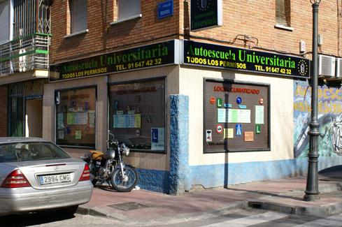 Autoescuela Universitaria en Móstoles provincia Madrid