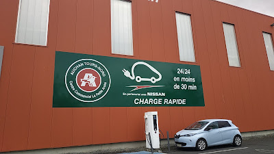 Auchan Station de recharge à Tours