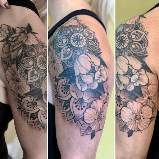 Find best friend sister tattoo ideas for your next unique tattoo in Orange at North Quabbin Tattoo