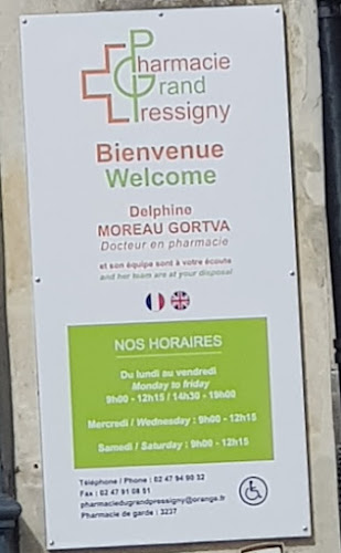 Pharmacie Moreau Gortva à Le Grand-Pressigny