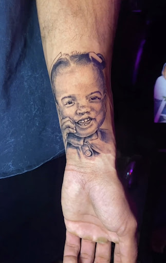 Explore sibling tattoo ideas for 5, creative tattoo ideas in Baltimore, available at Rippd Canvas Tattoo Shop Artists Social Club