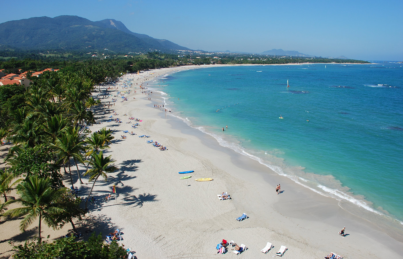 Photo of Costa dorada with bright fine sand surface