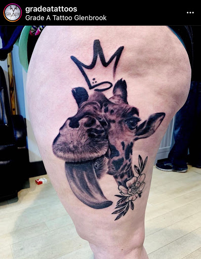 Explore men tattoo design ideas, creative tattoo ideas in Fort Wayne, available at Grade A Tattoos and Body Piercing