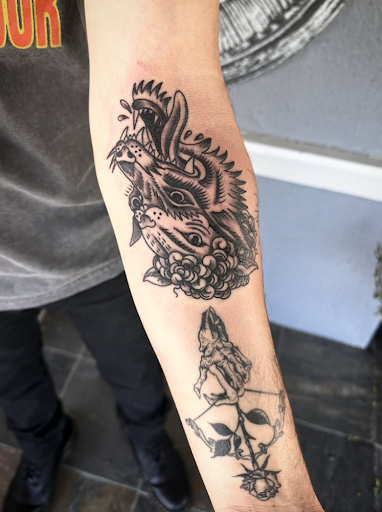 Explore north star tattoo ideas, creative tattoo ideas in Morgan Hill, available at Sailors Ink