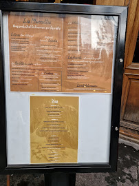 Restaurant servant de la raclette Les Marmottes à Paris - menu / carte