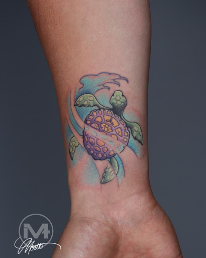 Explore half chest tattoo ideas, creative tattoo ideas in Greenwood, available at Vault 74 Tattoo, LLC