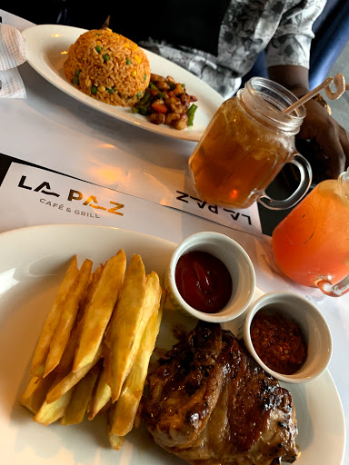 La Paz Cafe And Grill, 100B Adeniyi Jones Ave, Ogba, Ikeja, Nigeria, Cafe, state Lagos