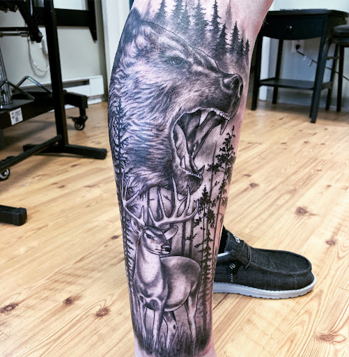 Explore swiss tattoo ideas, creative tattoo ideas in Marysville, available at Viking Armor Tattoo