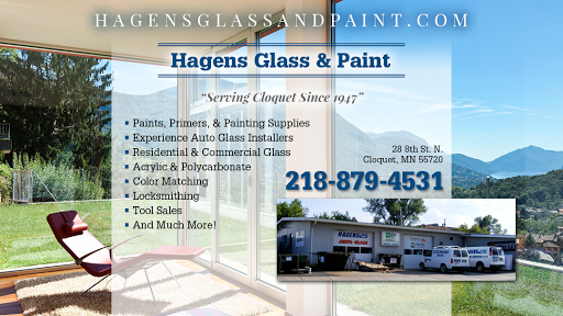 Hagens Glass & Paint in Cloquet, Minnesota