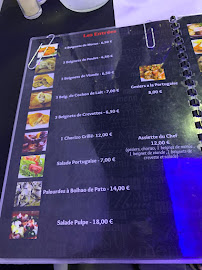 Menu du Le petit coin du Portugal à Épinay-sur-Orge