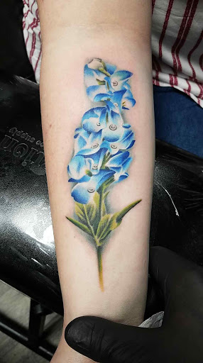 Explore tattoo faith ideas, creative tattoo ideas in Charlotte, available at Black Cloud Tattoo & Piercing