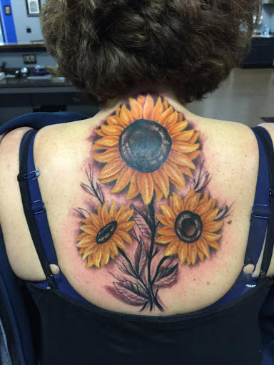 Explore elbow tattoo ideas traditional, creative tattoo ideas in Linden, available at Fredricks Tattoo Gallery