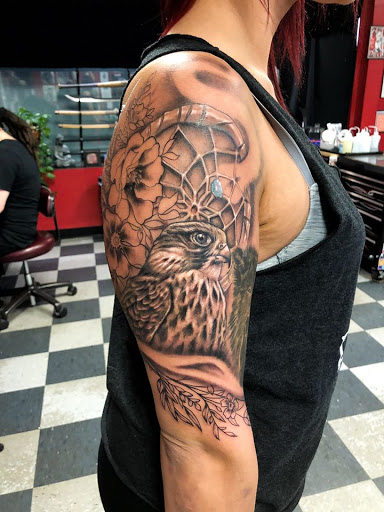 Tattoo Shop «Lucky DeVille Tattoo Co.», reviews and photos, 2333 Niagara Falls Blvd, Amherst, NY 14228, USA