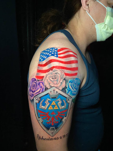 Explore female harry potter tattoo ideas, creative tattoo ideas in Miami, available at INKAHOLIK TATTOOS