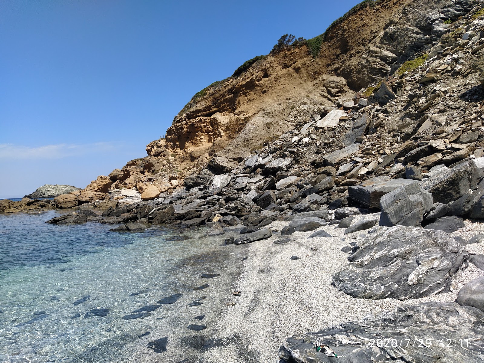 Foto van Spiaggia della Nurra met turquoise puur water oppervlakte