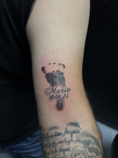 Explore gun tattoo ideas for men, creative tattoo ideas in Mcallen, available at House of Tattoos