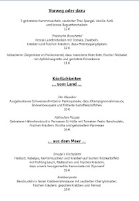 Menu / carte de Teehaus à Borkum