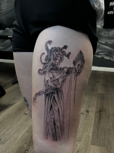 Explore amazing grace tattoo ideas, creative tattoo ideas in San Diego, available at Goddess Temple Tattoo Studio