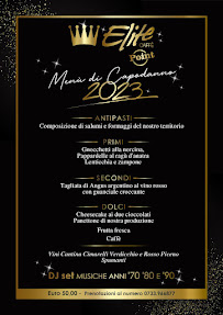 Menu du Bar Ristorante Elite Caffè Point à Tolentino